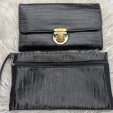 Black Poch High Quality Makeup Brush Set - 10 Pcs